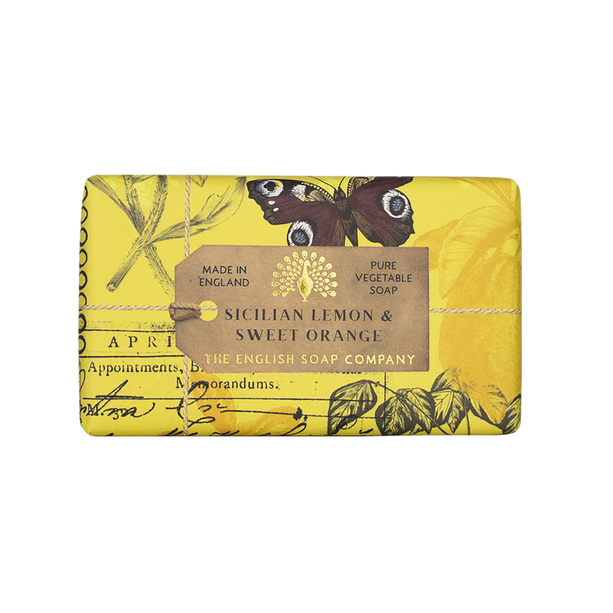 The English Soap Company Anniversary, Sicilian Lemon and Sweet Orange Soap