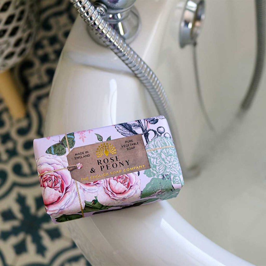 The English Soap Company Anniversary, Rose & Peony Soap