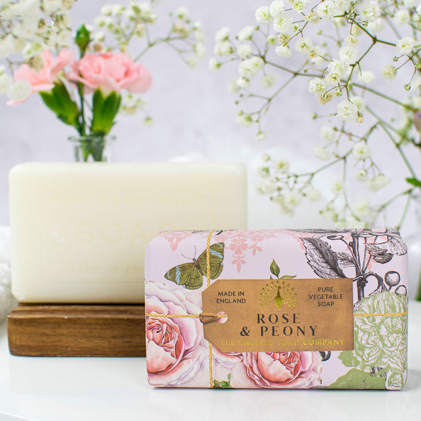 The English Soap Company Anniversary, Rose & Peony Soap
