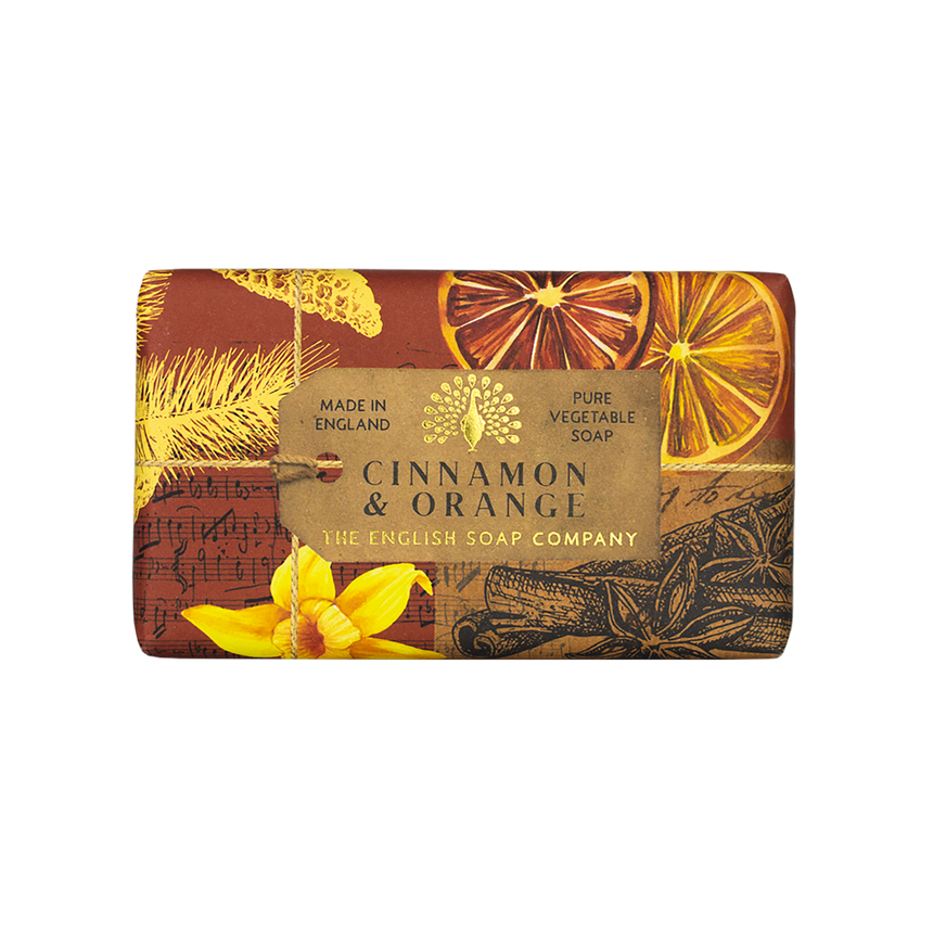 The English Soap Company Anniversary, Cinnamon & Orange Soap