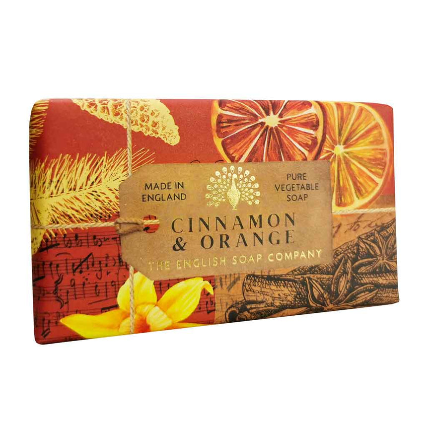 The English Soap Company Anniversary, Cinnamon & Orange Soap