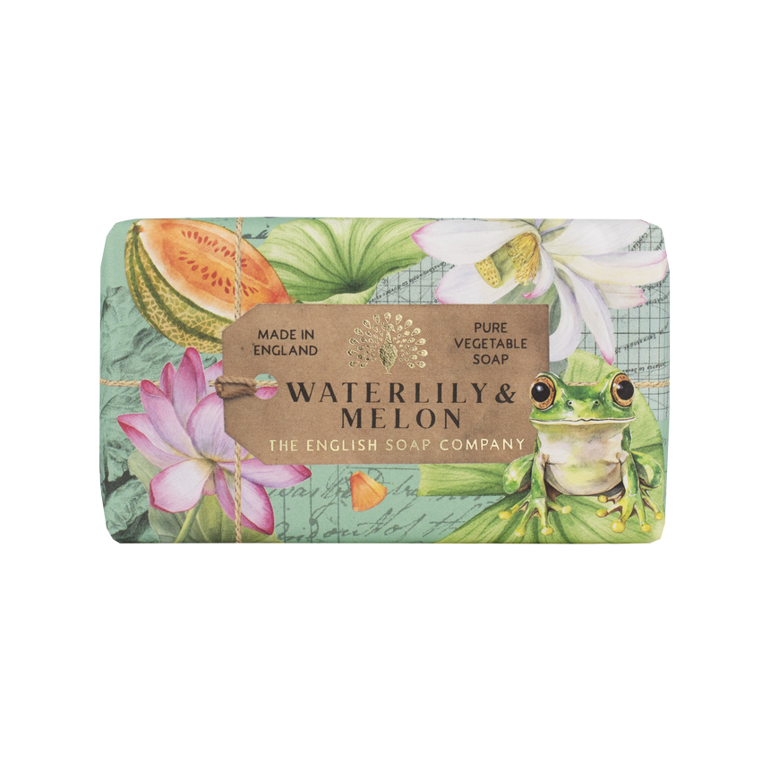 The English Soap Company Anniversary, Waterlily & Melon  Soap