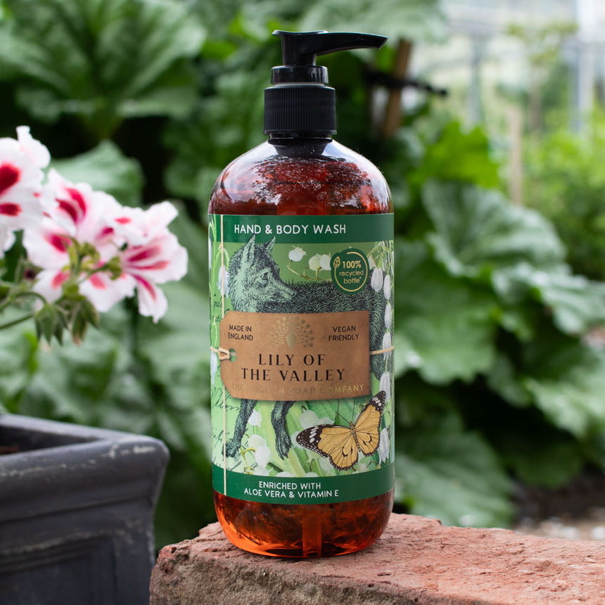 The English Soap Company Anniversary Hand & Body Wash, Lily Of The Valley