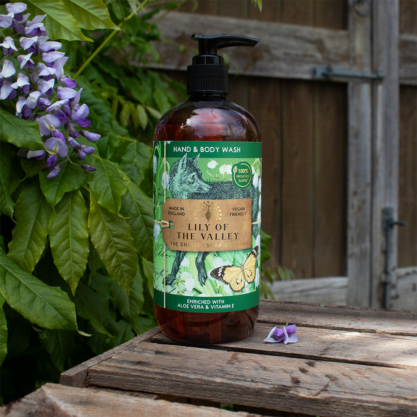 The English Soap Company Anniversary Hand & Body Wash, Lily Of The Valley