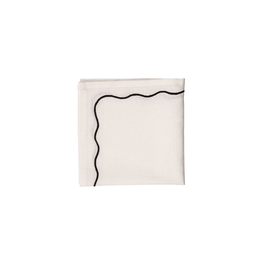 Style Sisters Embroidered Napkins ( Set Of 4 )