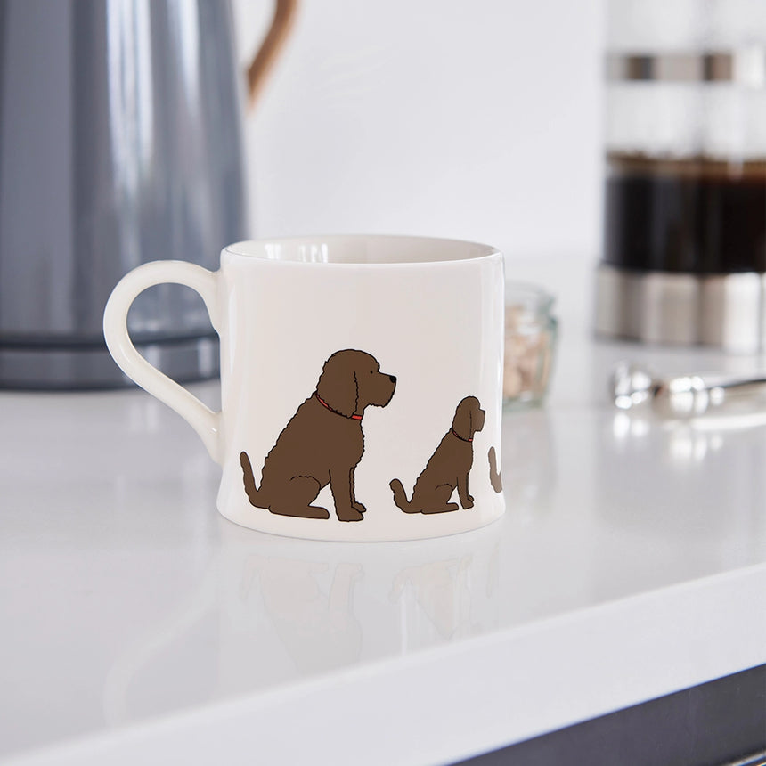 Sweet William Ceramic Mug, Cockapoo ( Brown )