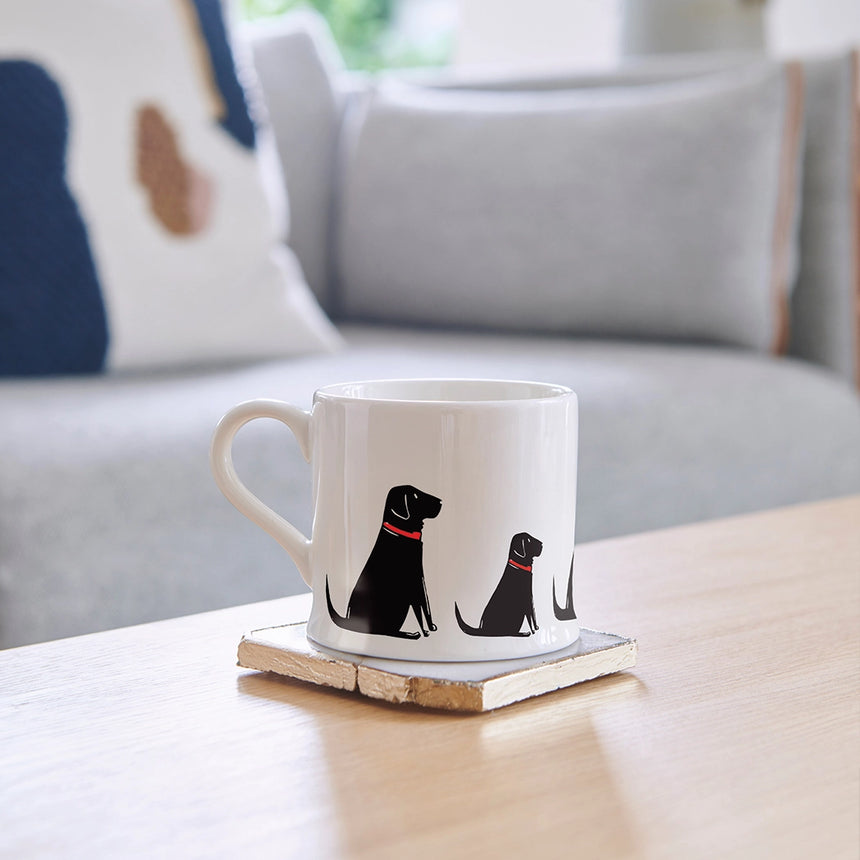 Sweet William Ceramic Mug, Black Labrador