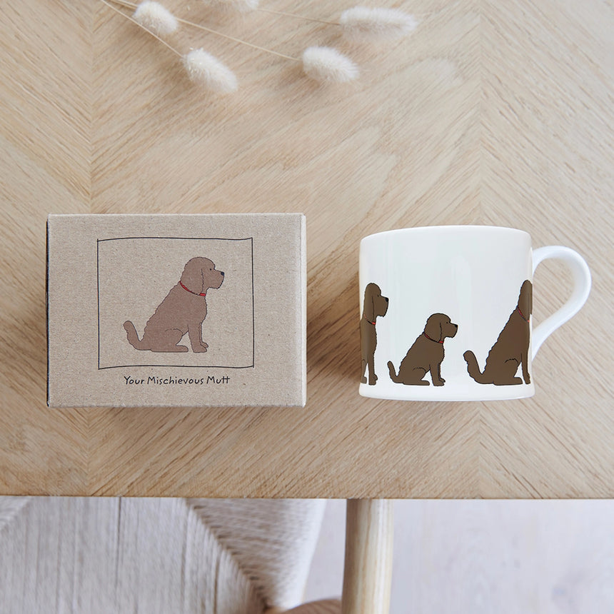 Sweet William Ceramic Mug, Cockapoo ( Brown )