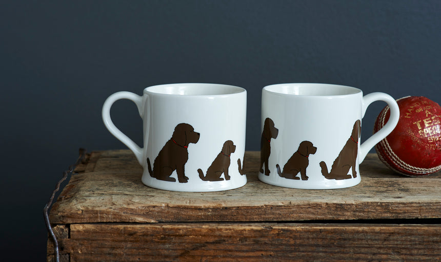 Sweet William Ceramic Mug, Cockapoo ( Brown )