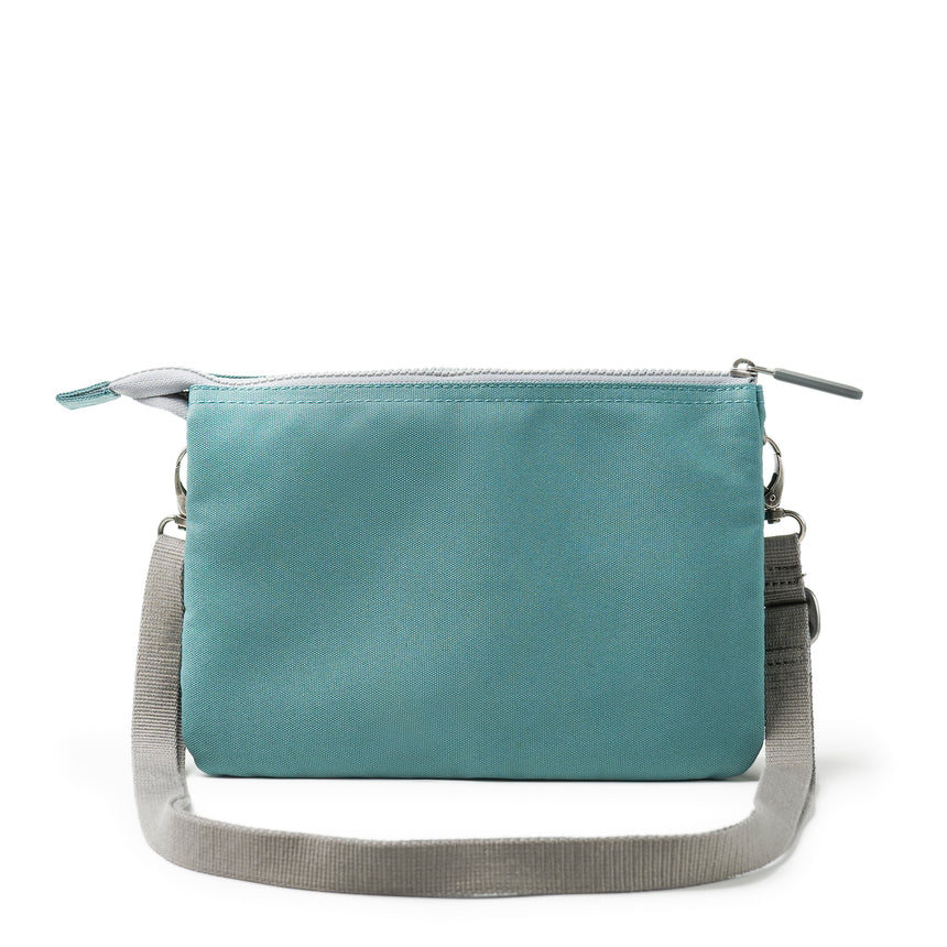 Roka London Carnaby Crossbody Bag, Sage (Sustainable Canvas)