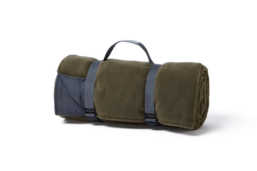 Tweedmill Fleece Picnic Rug Roll, Sage