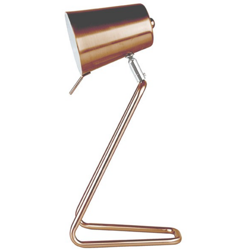 Leitmotiv Z Table Lamp, Copper
