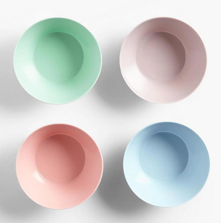 Yvonne Ellen Animals Melamine Picnic Bowls (Set Of 4)