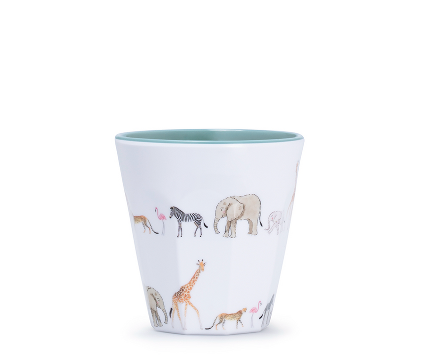 Sophie Allport Melamine Tumbler, Savannah Animals