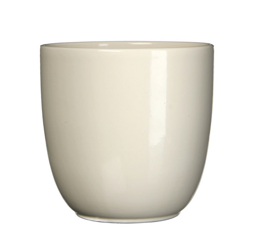 Siena Ceramic Plant Pot, Cream