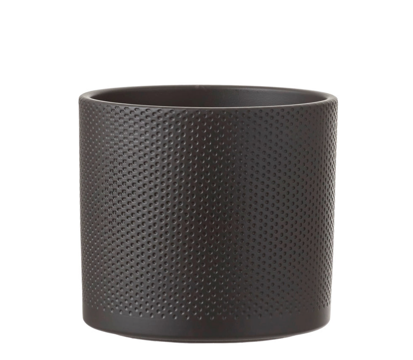 Turin Ceramic Plant Pot, Dark Grey