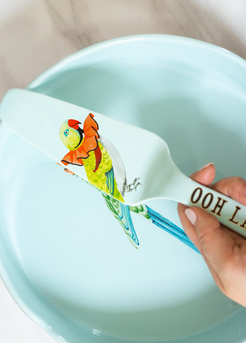 Yvonne Ellen Round Baking Dish, Parakeet (Large)