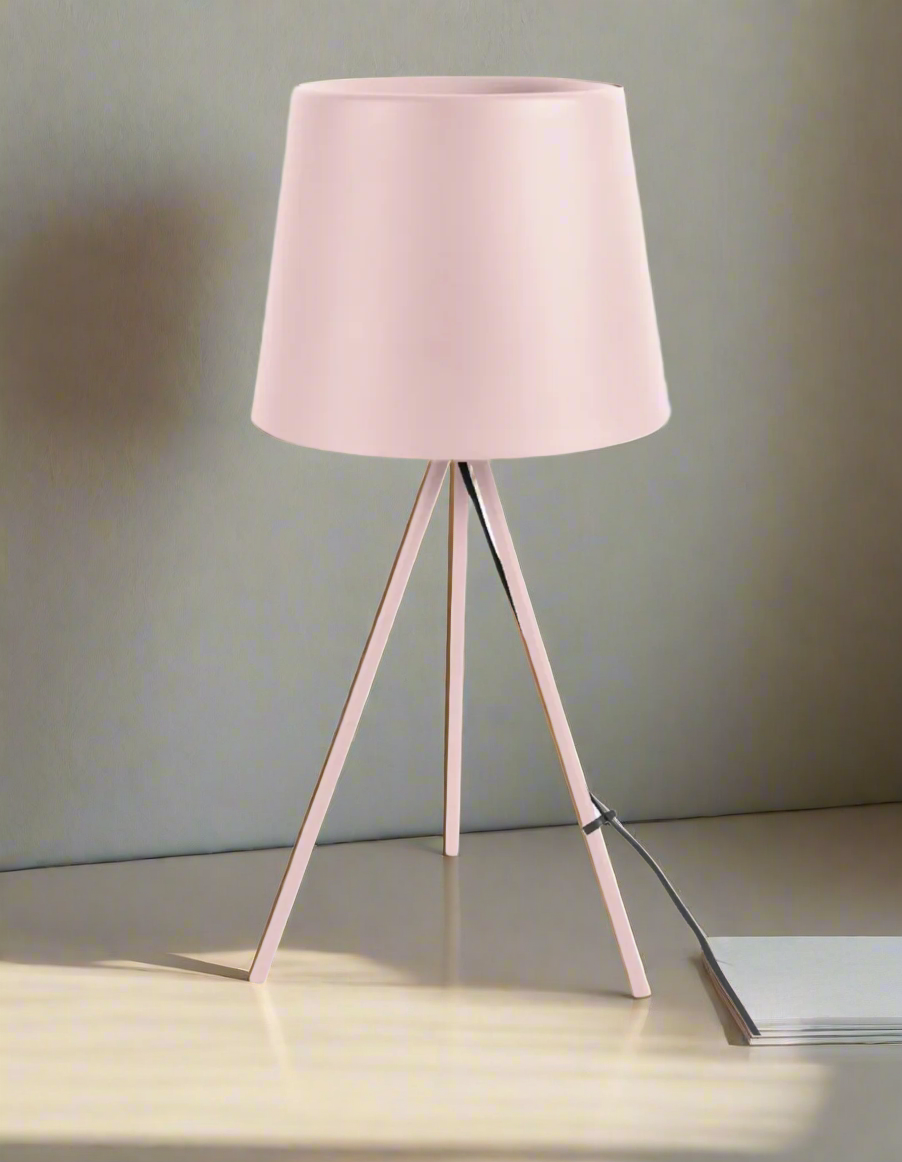 Leitmotiv Classy Table Lamp, Light Pink