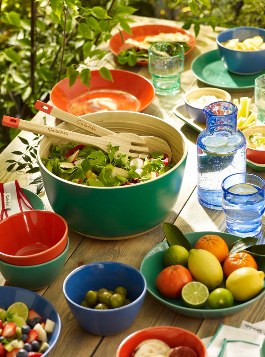 Sur La Table Colour Me Happy Pasta Plate, Green