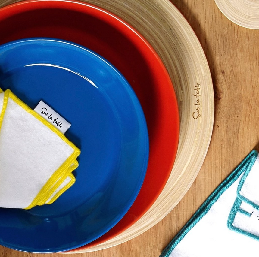 Sur La Table Colour Me Happy Side Plate, Blue