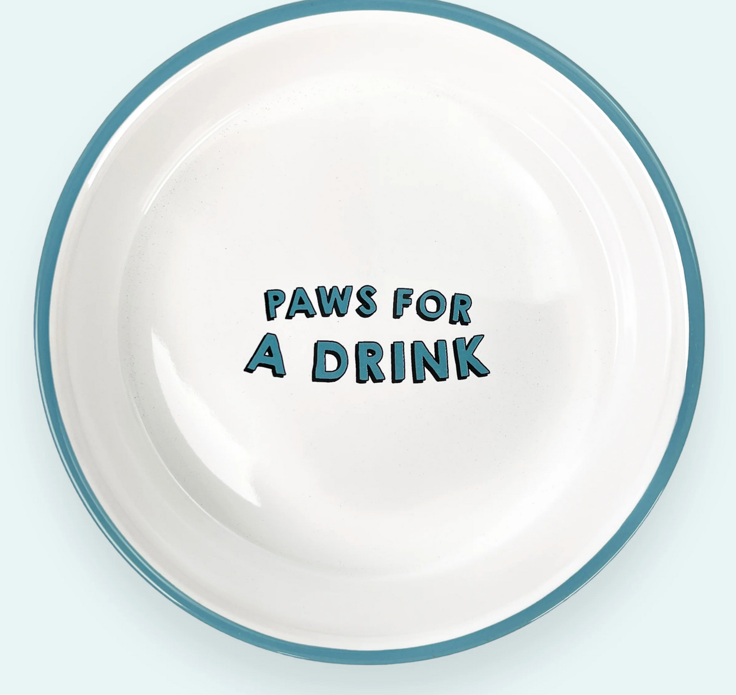Pawsome Boutique Ceramic Pet Bowl, Hearts (Set Of 2)