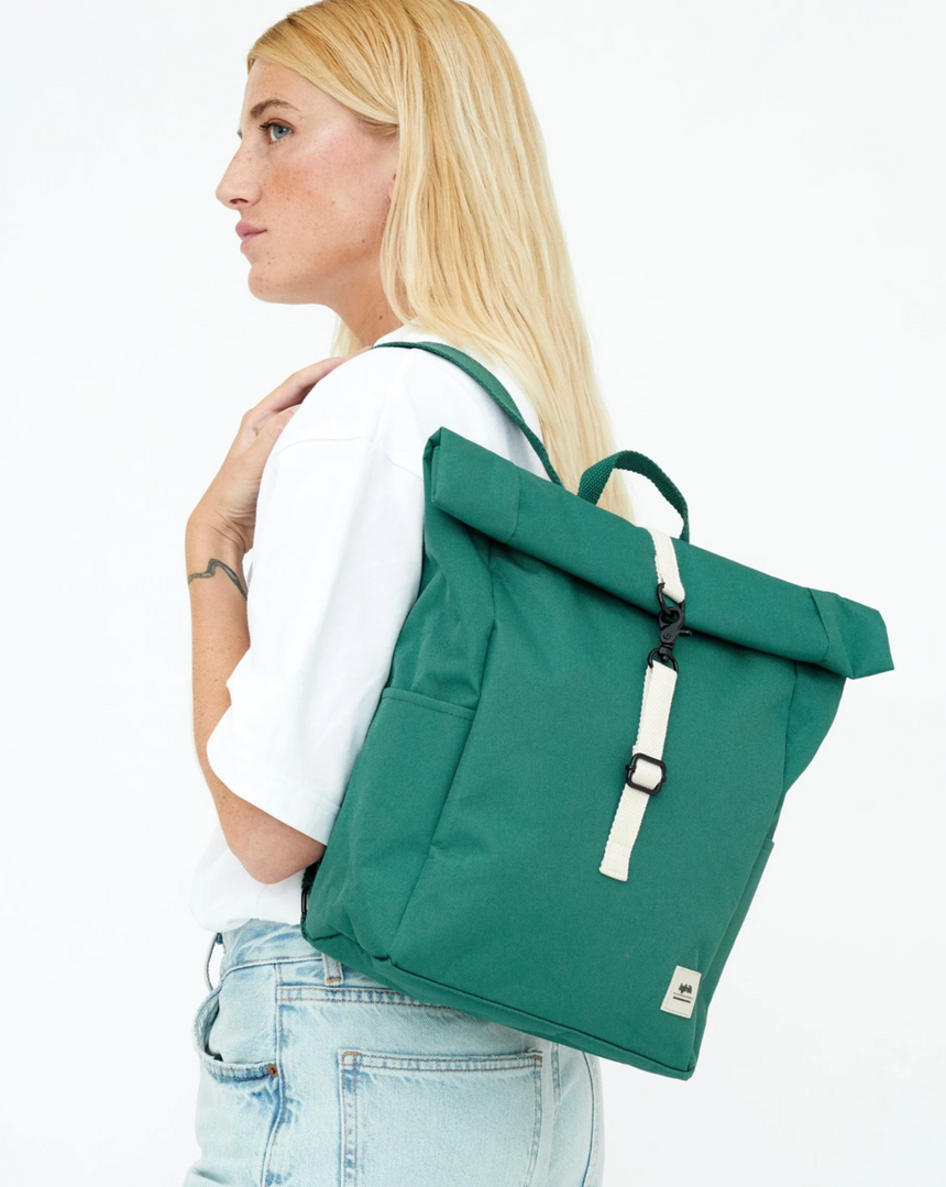 Lefrik Roll Mini Backpack, Bauhaus Green