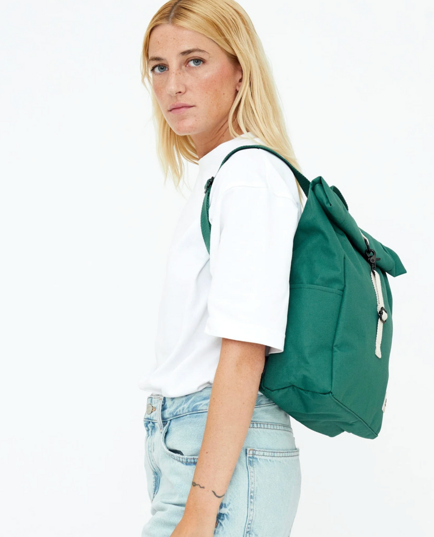 Lefrik Roll Mini Backpack, Bauhaus Green