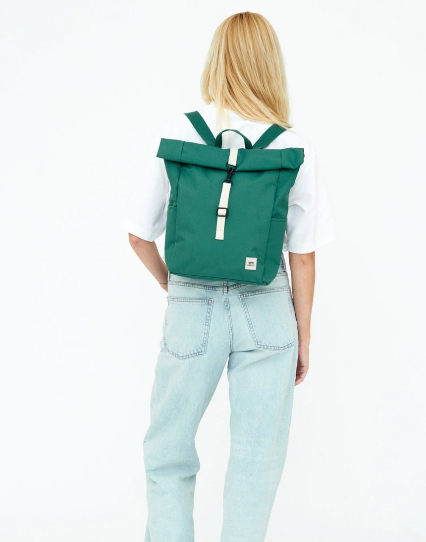 Lefrik Roll Mini Backpack, Bauhaus Green