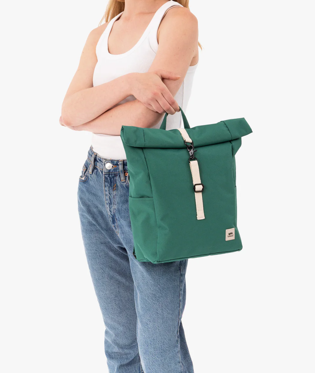 Lefrik Roll Mini Backpack, Bauhaus Green