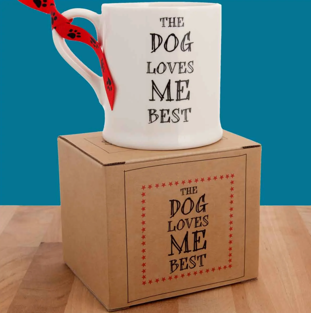 Sweet William Ceramic Mug, The Dog Loves Me Best