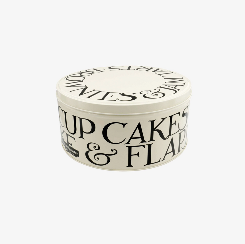 Emma Bridgewater Round Cake Tins, Black Toast (Set Of 3)