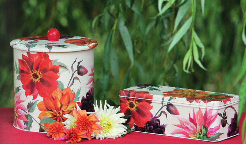 Emma Bridgewater Biscuit Barrel, Flowers