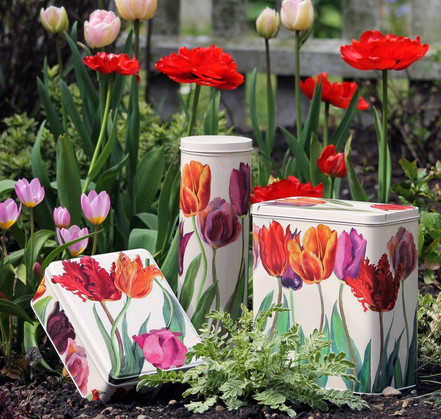 Emma Bridgewater Spaghetti Storage Tin, Flowers