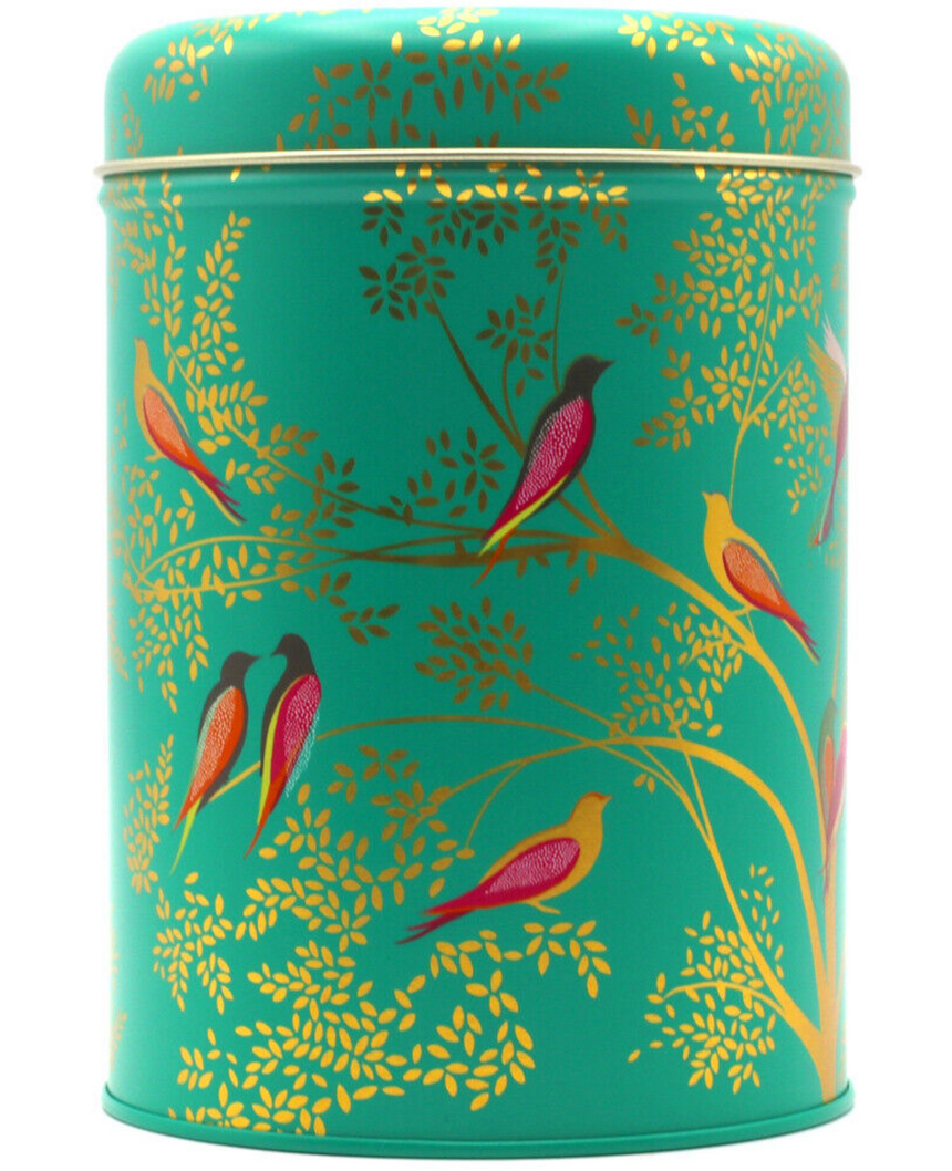 Sara Miller Round Storage Canisters Chelsea, Birds Of Paradise (Set of 3)