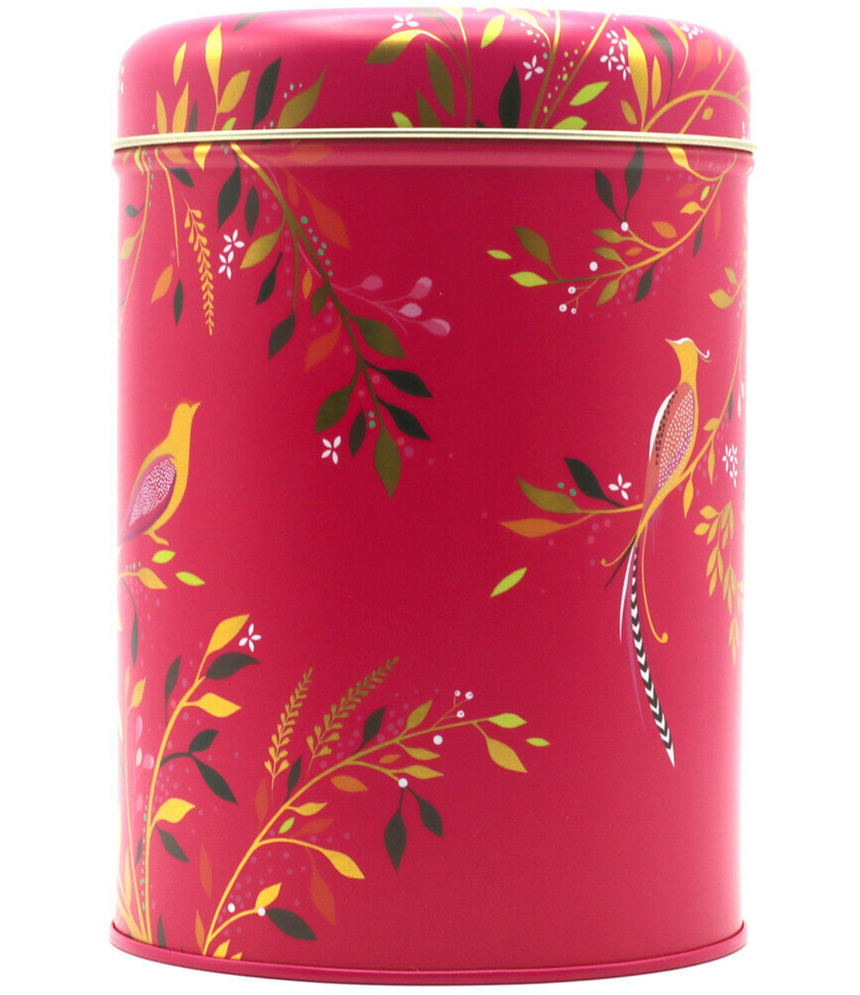 Sara Miller Round Storage Canisters Chelsea, Birds Of Paradise (Set of 3)