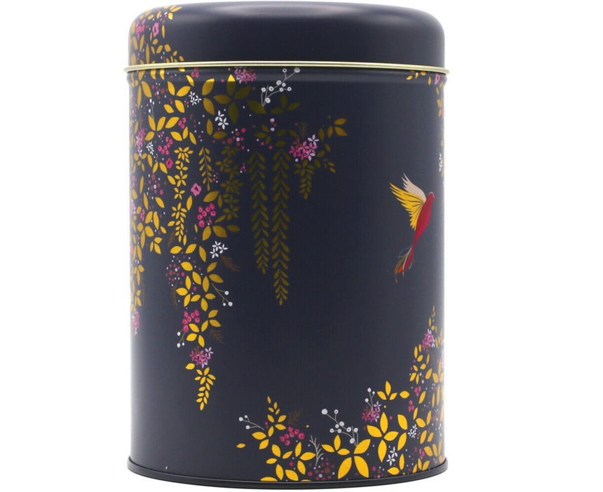 Sara Miller Round Storage Canisters Chelsea, Birds Of Paradise (Set of 3)