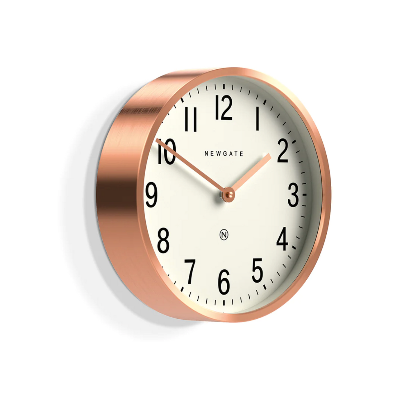 Newgate Master Edwards Wall Clock, Copper
