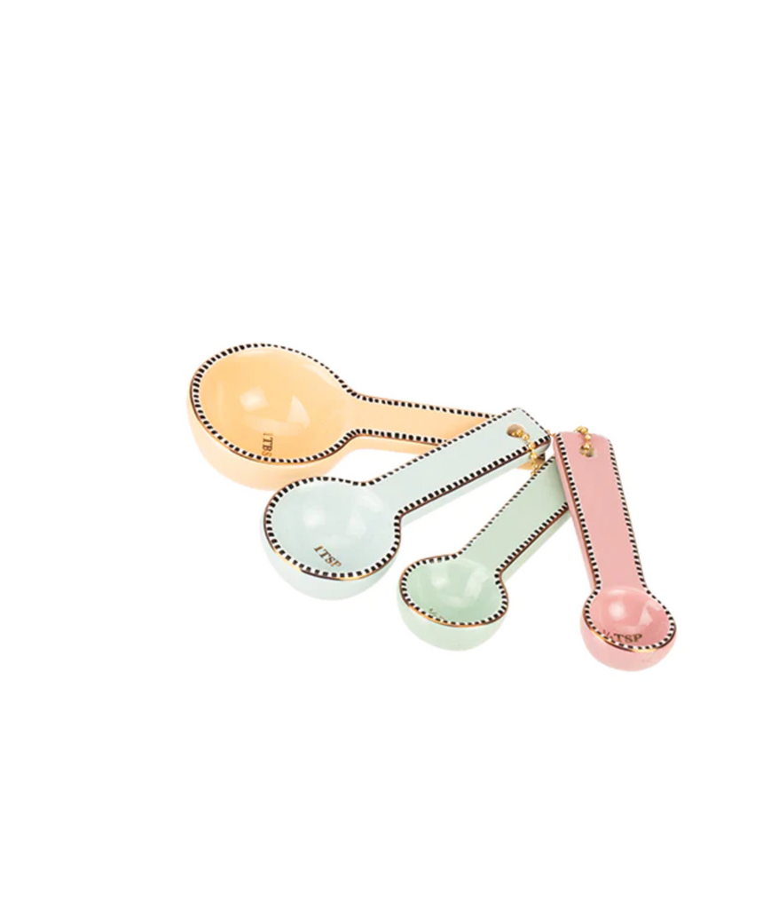 Yvonne Ellen Fine Bone China Measuring Spoons (Set Of 4)