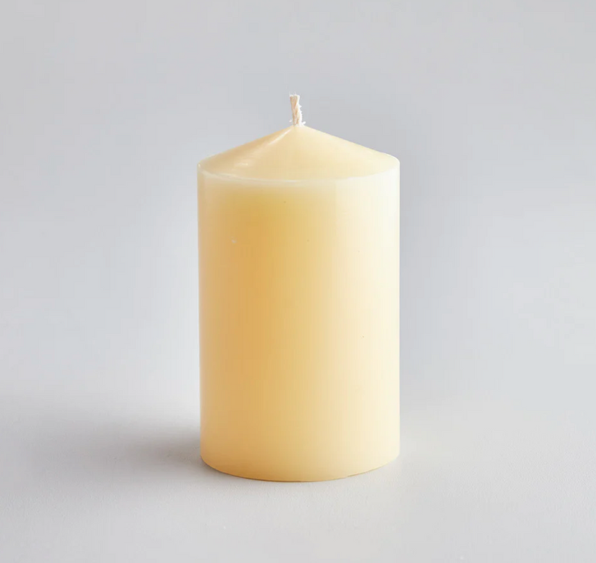 St Eval Unscented Church Pillar Candle, Ivory 8 X 13 CM