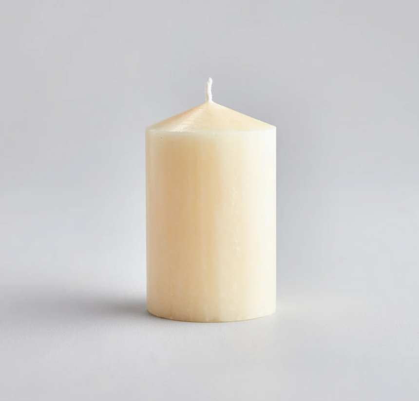 St Eval Unscented Church Pillar Candle, Ivory 6 X 10 CM