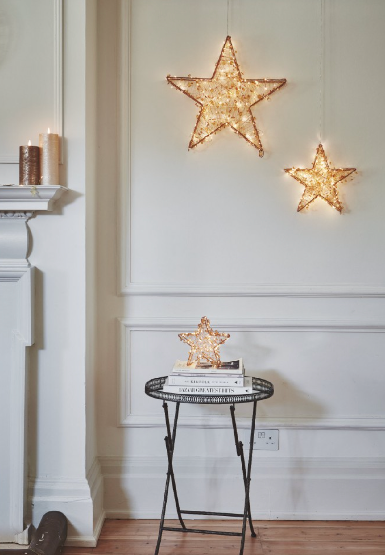 Galaxy Mini Star LED Light 20 CM, Copper