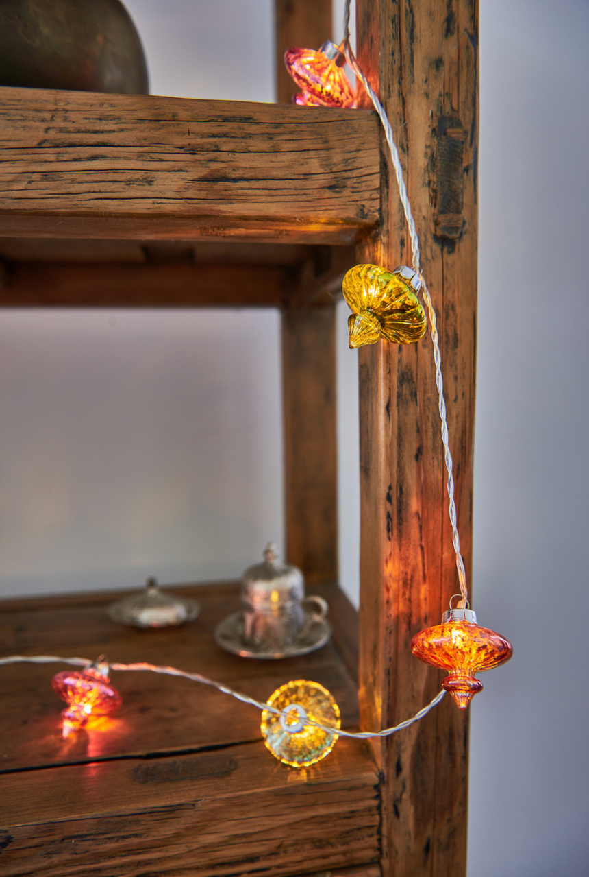 Kasbah Handmade Glass LED Fairy Light