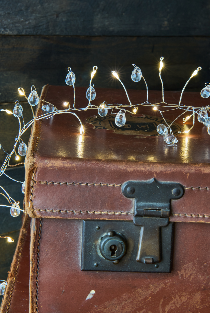 Crystal Cluster LED  Fairy Lights (Mains Powered)