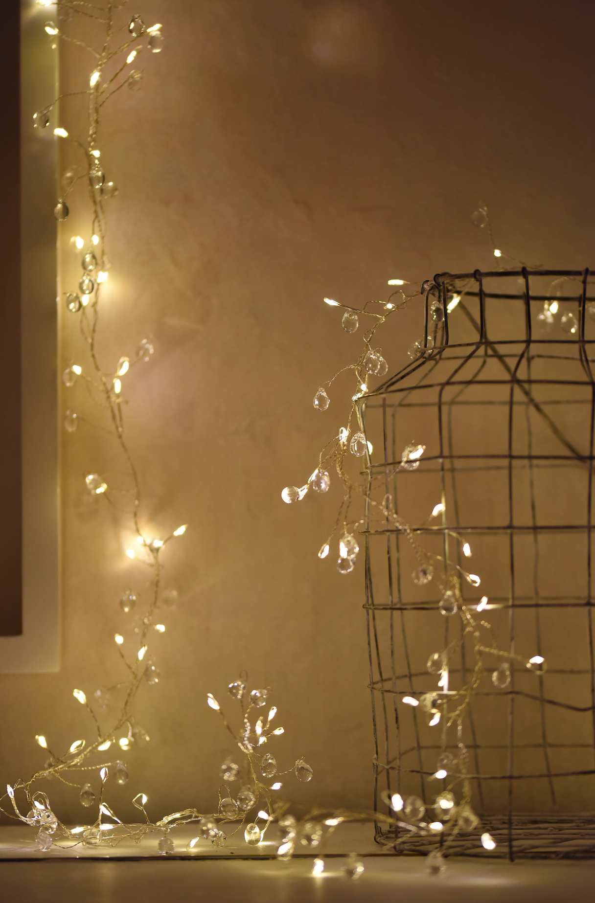 Crystal Cluster LED  Fairy Lights (Battery Powered)