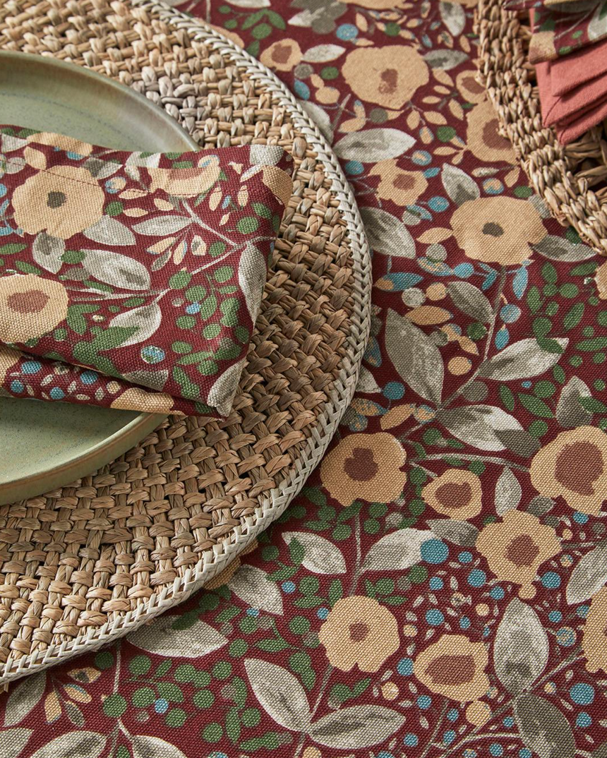 Walton & Co Circular Seagrass placemat