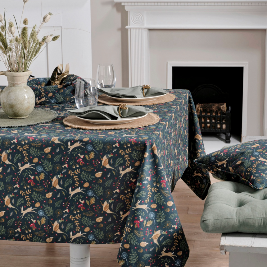 Walton & Co Enchanted Forest Tablecloth