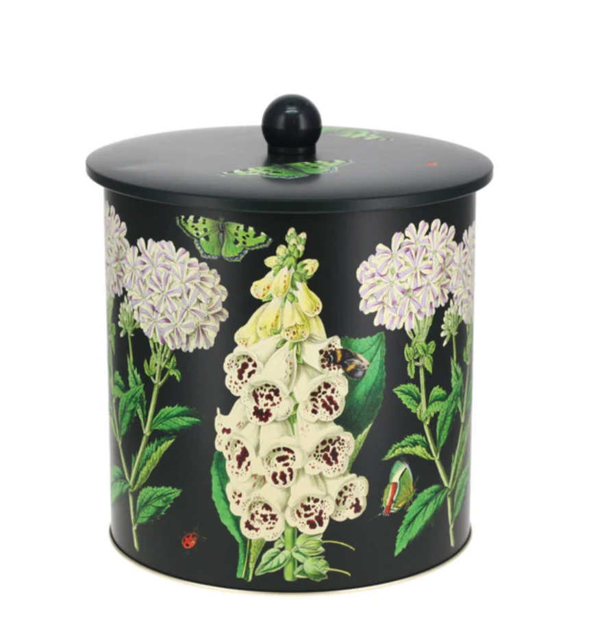 Madame Treacle Midnight Botanical Biscuit Barrel