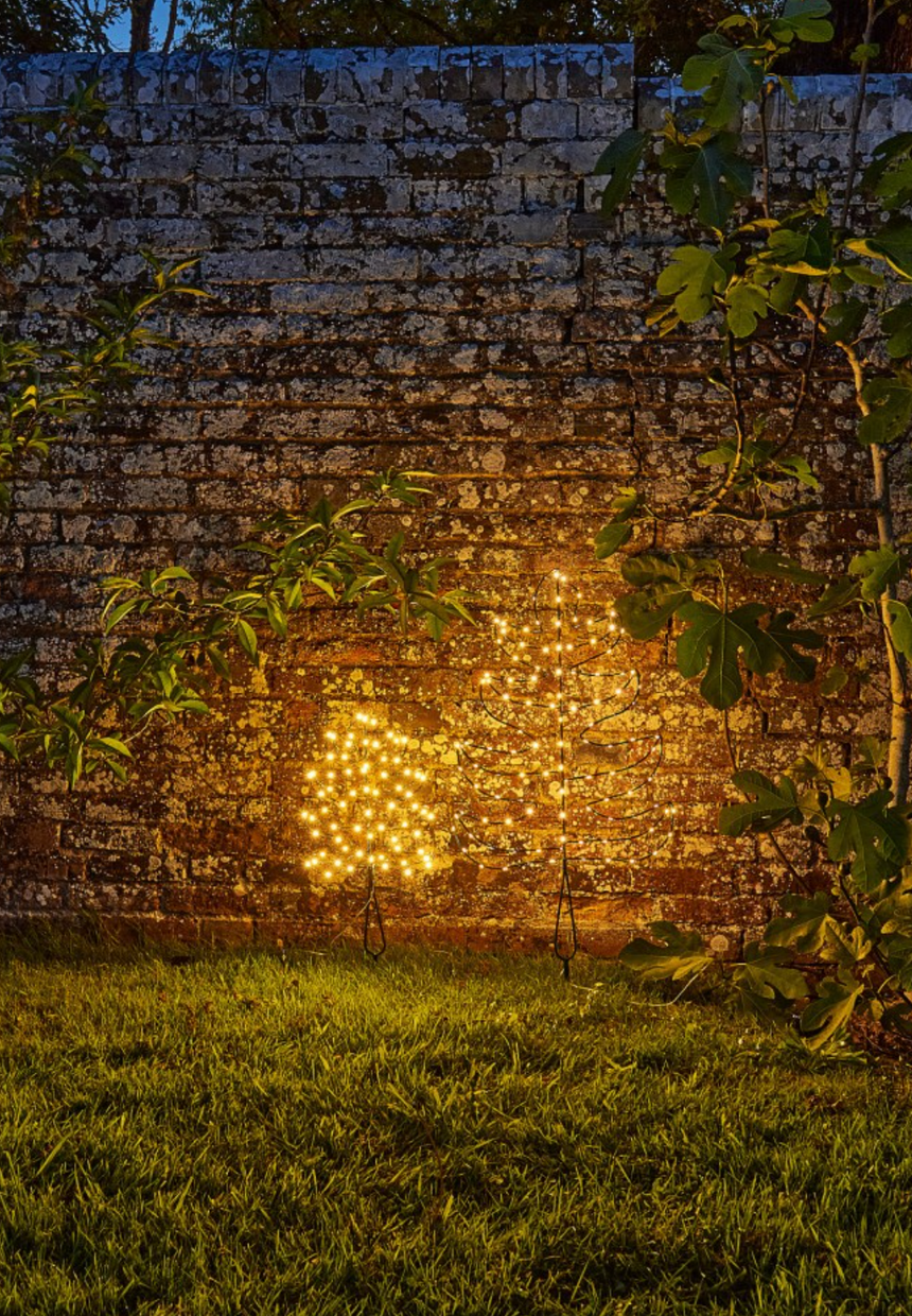 Solar Powered LED Monstera Light