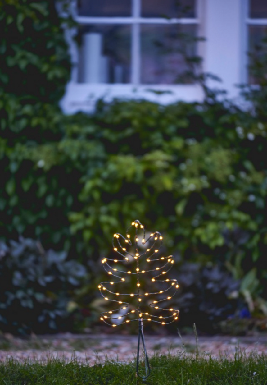 Solar Powered LED Monstera Light