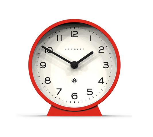 Newgate M Echo Mantel Clock, Red